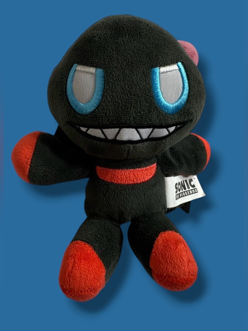 Sonic the Hedgehog Dark Chao Plush Soft Toy 7'' JAKKS Pacific RARE Collectible